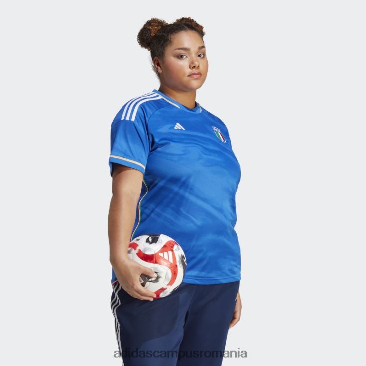 adidas campus romania tricoul de acasă echipa 23 feminin a Italiei (mărime plus) albastru femei albastru J266N217372