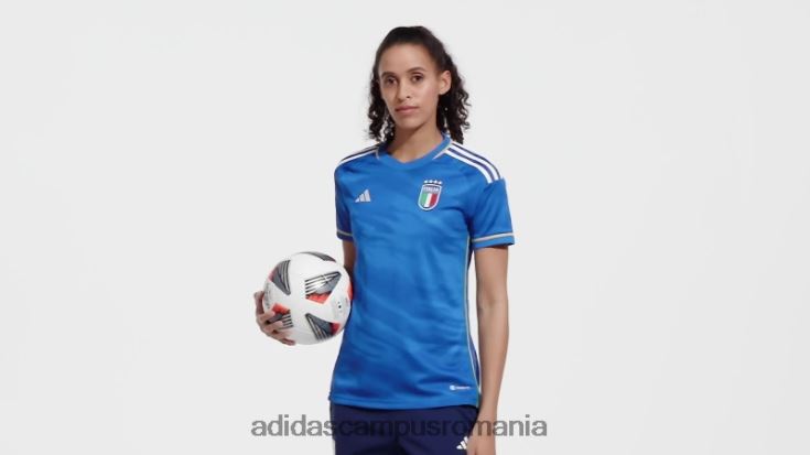 adidas campus romania tricoul de acasă italia 23 albastru adidas femei albastru J266N217376
