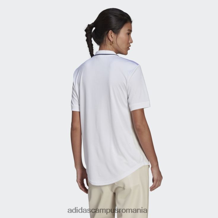 adidas campus romania tricoul home real madrid 22/23 alb femei alb J266N217354