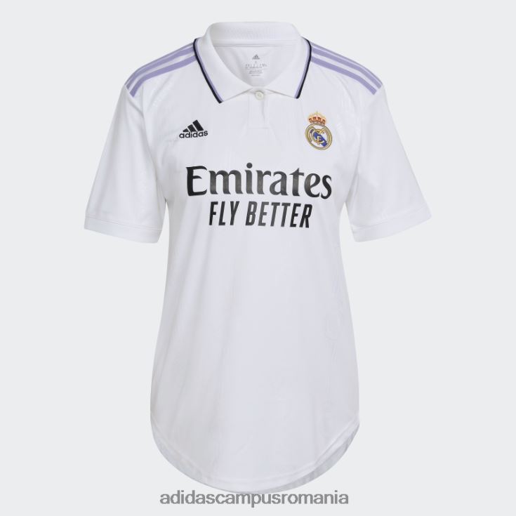 adidas campus romania tricoul home real madrid 22/23 alb femei alb J266N217354