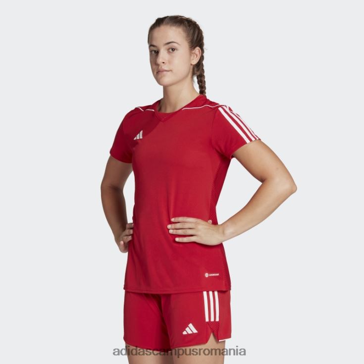 adidas campus romania tricoul ligii tiro 23 roșu adidas femei rosu alb J266N217400