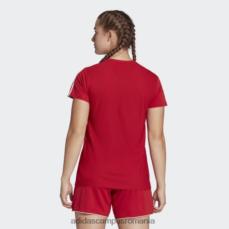 adidas campus romania tricoul ligii tiro 23 roșu adidas femei rosu alb J266N217400