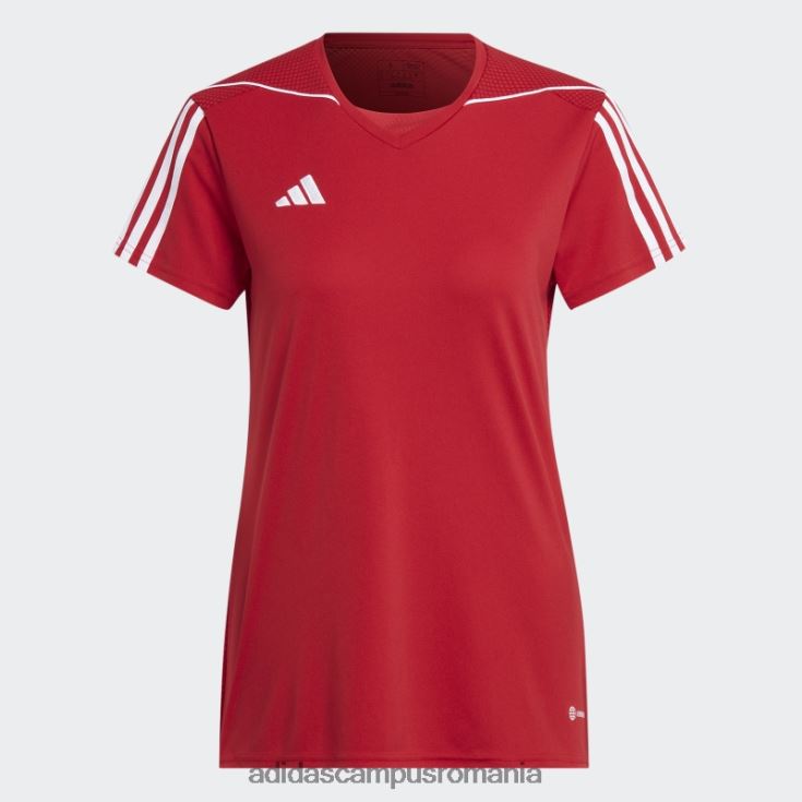 adidas campus romania tricoul ligii tiro 23 roșu adidas femei rosu alb J266N217400