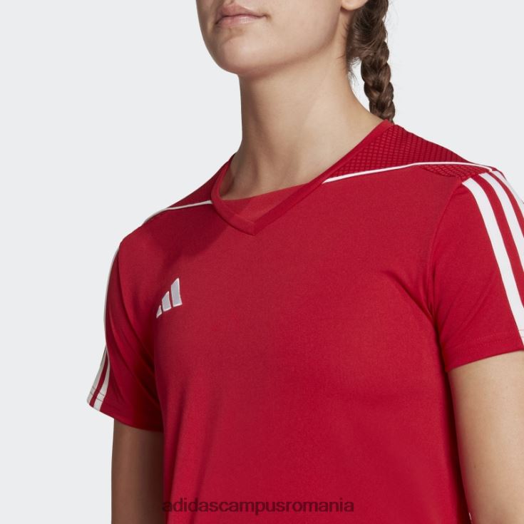 adidas campus romania tricoul ligii tiro 23 roșu adidas femei rosu alb J266N217400