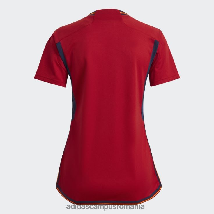 adidas campus romania tricoul roșu spania 22 acasă adidas femei roșu/albastru marin J266N22529