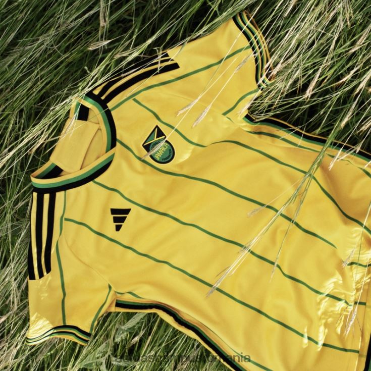 adidas campus romania tricoul verde de acasă Jamaica 23 femei auriu/verde J266N210063