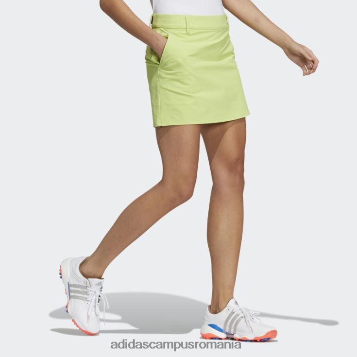 adidas campus romania Fusta cu detaliu fante cu 3 dungi lime adidas femei lămâie verde J266N23150