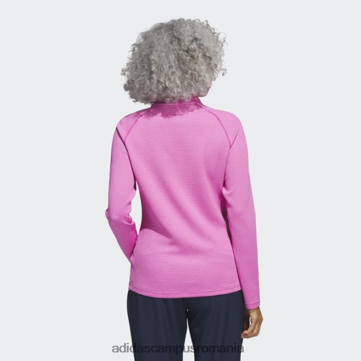 adidas campus romania Pulover de golf cu fermoar 1/4 fucsia adidas femei fucsie J266N29954