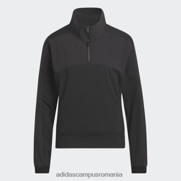 adidas campus romania Pulover de golf negru ultimate365 tour cu fermoar 1/4 femei negru J266N210139