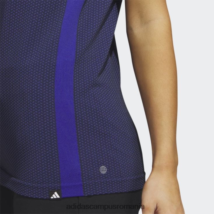 adidas campus romania Ultimate365 tour tricou polo fără mâneci din tricot, albastru femei albastru J266N29728