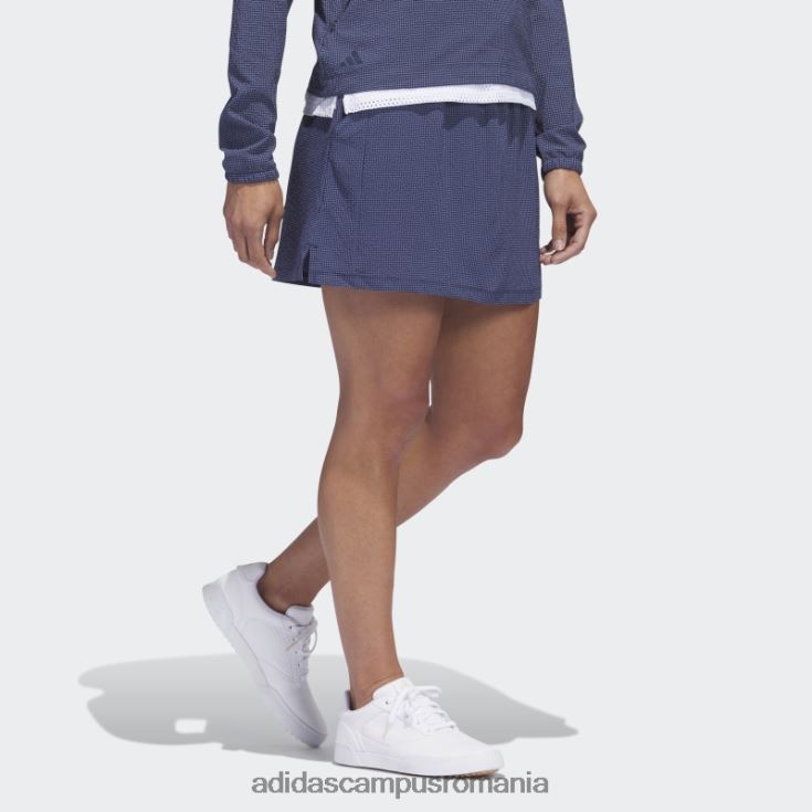 adidas campus romania bluză seersucker 16-inch golf skort fashion femei marina J266N29707