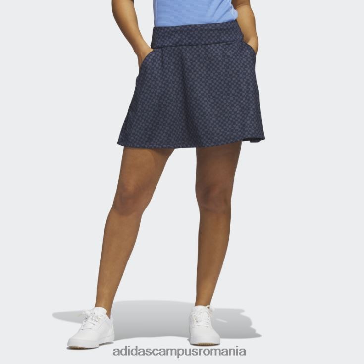 adidas campus romania fustă de golf de 16 inchi imprimată bleumarin femei marina J266N29727