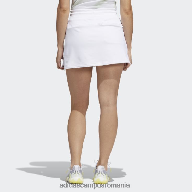 adidas campus romania fustă de golf din tricot warp alb adidas femei alb J266N23162
