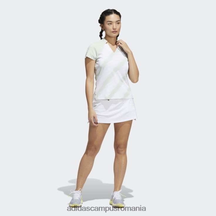 adidas campus romania fustă de golf din tricot warp alb adidas femei alb J266N23162