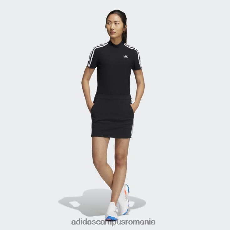 adidas campus romania fusta neagra cu 3 dungi femei negru J266N23017
