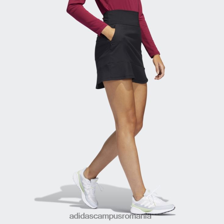 adidas campus romania fusta neagra cu volane femei negru J266N217020