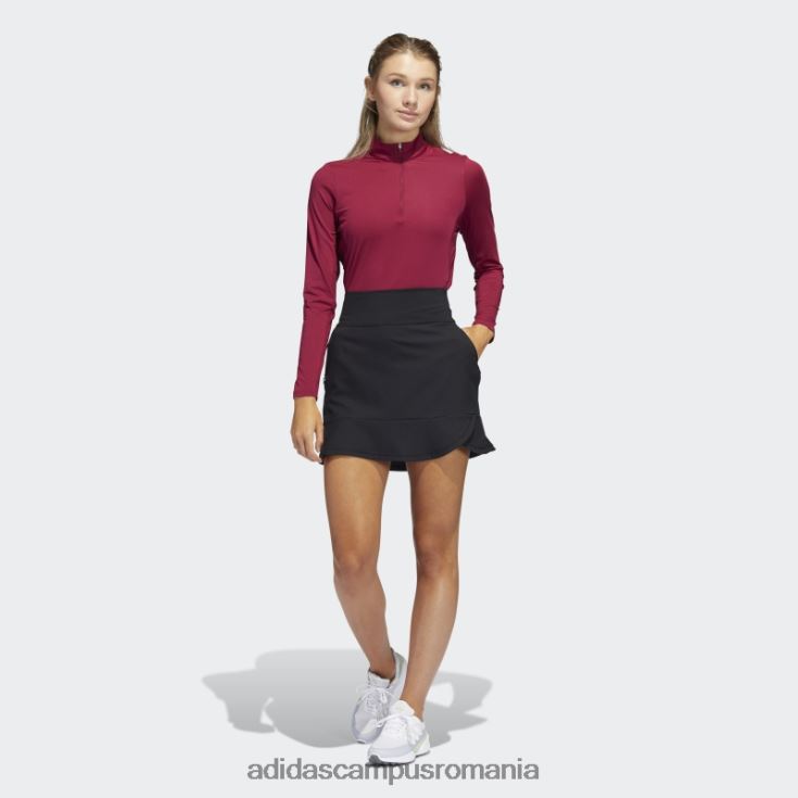 adidas campus romania fusta neagra cu volane femei negru J266N217020