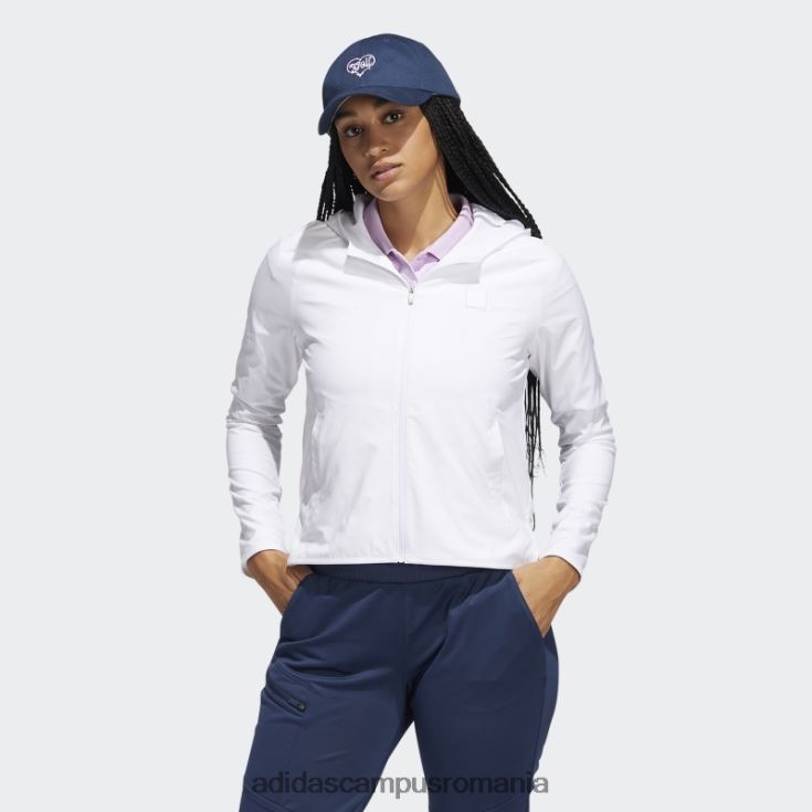 adidas campus romania hanorac căptușit vânt.rdy modă albă femei alb J266N22984
