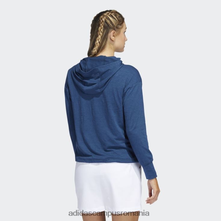 adidas campus romania hanorac cu glugă blumarin essentials slub adidas femei papură bleumarin/albastru J266N210695