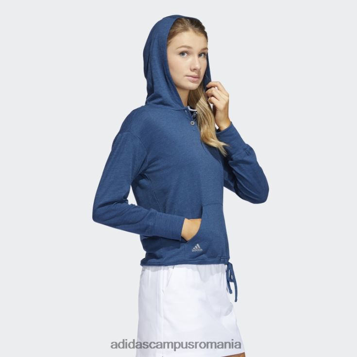 adidas campus romania hanorac cu glugă blumarin essentials slub adidas femei papură bleumarin/albastru J266N210695