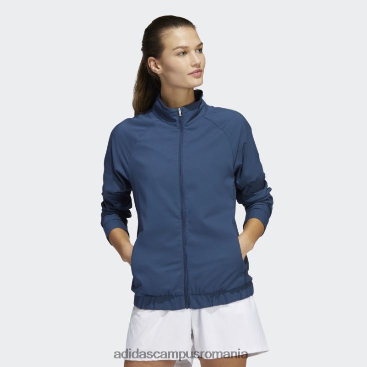 adidas campus romania jachetă cu fermoar complet bluemarin essentials femei marina J266N210468