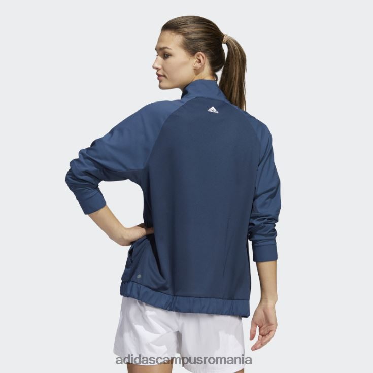 adidas campus romania jachetă cu fermoar complet bluemarin essentials femei marina J266N210468