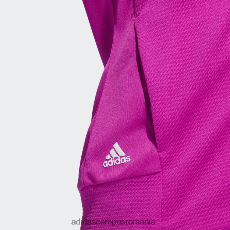 adidas campus romania jachetă texturată cu fermoar complet fucsia adidas femei fucsie J266N29240