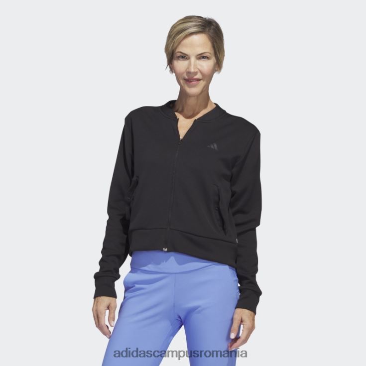 adidas campus romania jacheta bomber de golf neagra adidas femei negru J266N29966