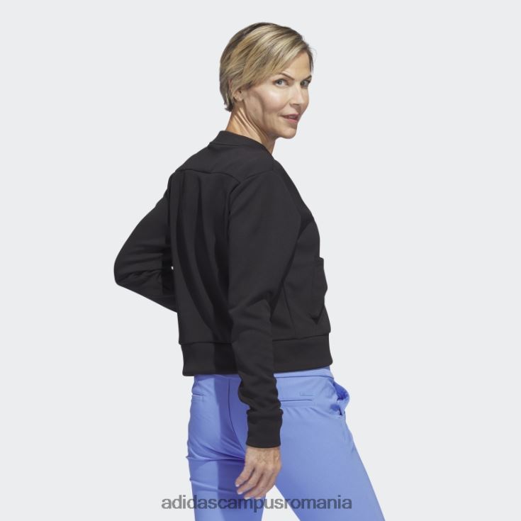 adidas campus romania jacheta bomber de golf neagra adidas femei negru J266N29966