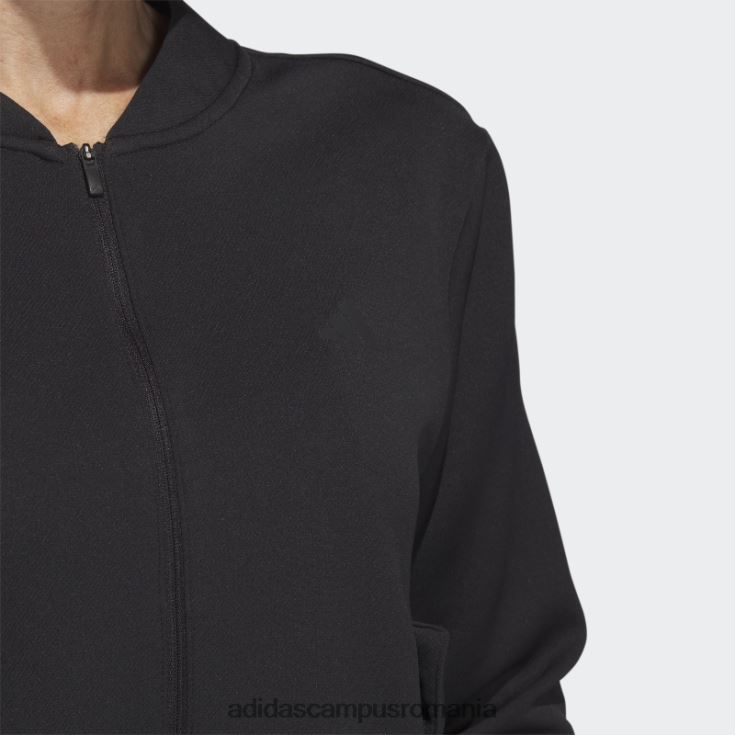 adidas campus romania jacheta bomber de golf neagra adidas femei negru J266N29966