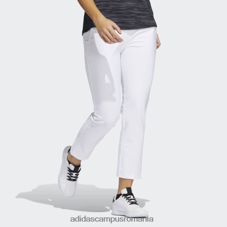 adidas campus romania pantaloni cu glezne albi femei alb J266N210243