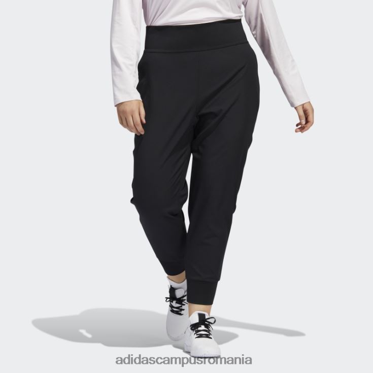 adidas campus romania pantaloni de jogger esentiali (plus marime) negri femei negru J266N216916