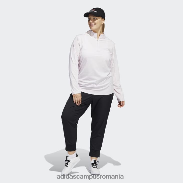 adidas campus romania pantaloni de jogger esentiali (plus marime) negri femei negru J266N216916