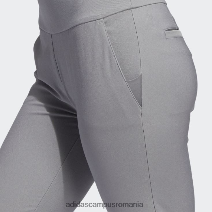 adidas campus romania pantaloni eleganti cu glezne, gri femei gri J266N210118