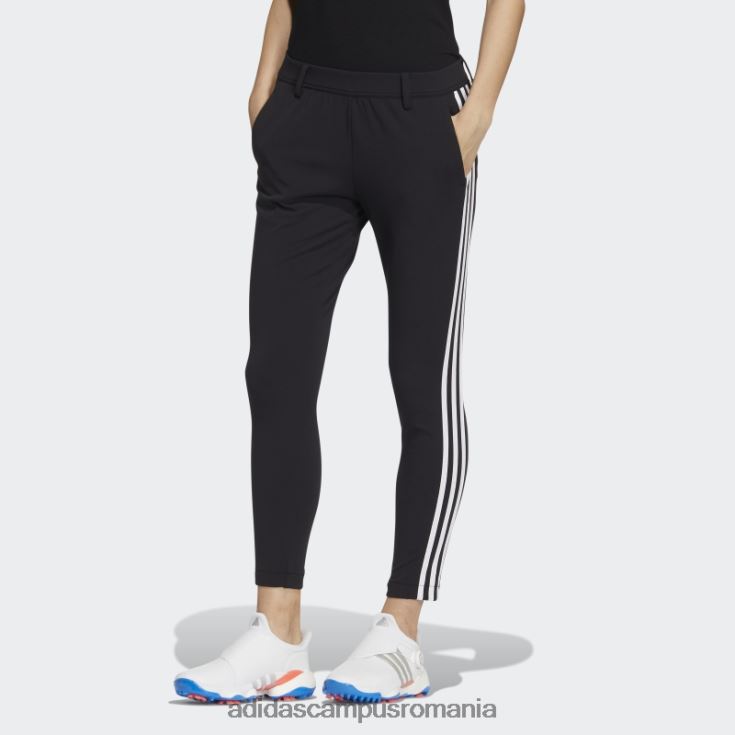 adidas campus romania pantaloni jogger negri cu 3 dungi adidas femei negru J266N23039