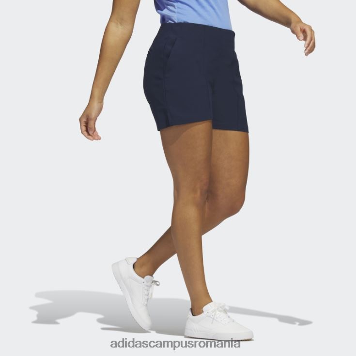 adidas campus romania pantaloni scurți de golf cu tragere de 5 inci, blumarin, la modă femei marina J266N29743