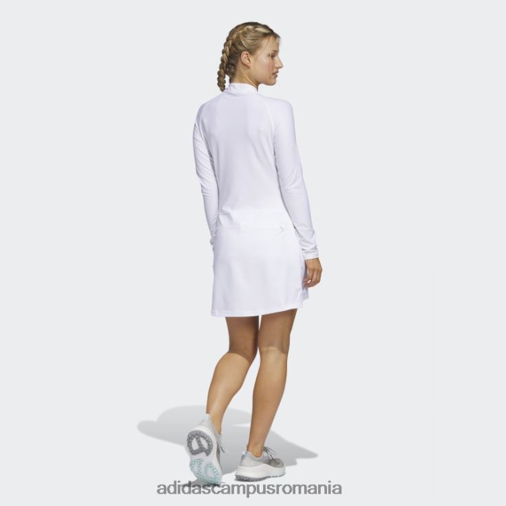 adidas campus romania rochie de golf albă cu mânecă lungă adidas femei alb J266N29969