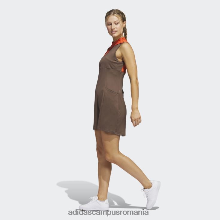adidas campus romania rochie de golf color blocked earth ultimate365 tour femei Pământ J266N216942