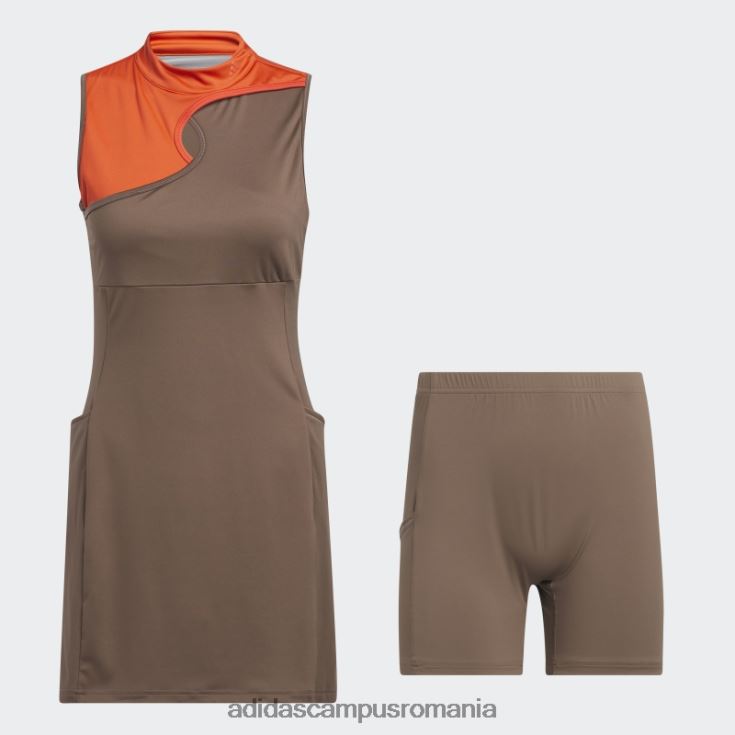 adidas campus romania rochie de golf color blocked earth ultimate365 tour femei Pământ J266N216942