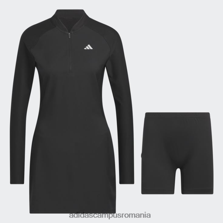adidas campus romania rochie de golf cu maneca lunga neagra adidas femei negru J266N216560