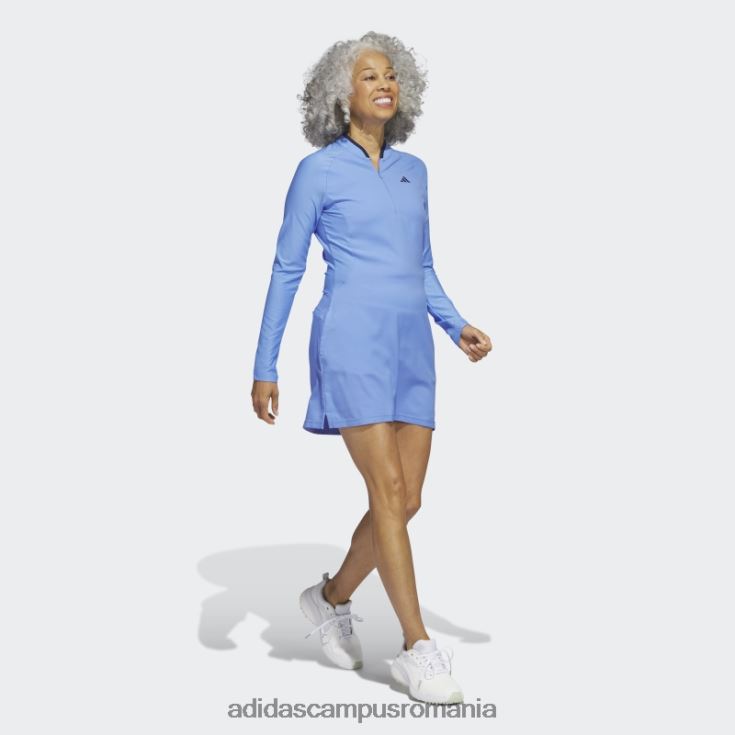 adidas campus romania rochie golf cu maneca lunga albastra femei albastru J266N29968