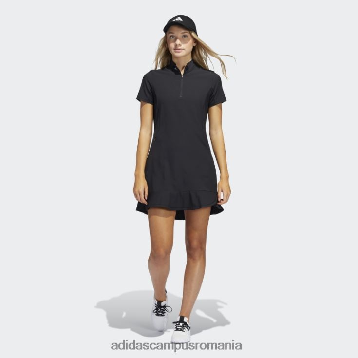 adidas campus romania rochie neagră cu volan femei negru J266N216594