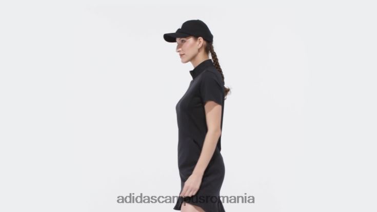 adidas campus romania rochie neagră cu volan femei negru J266N216594