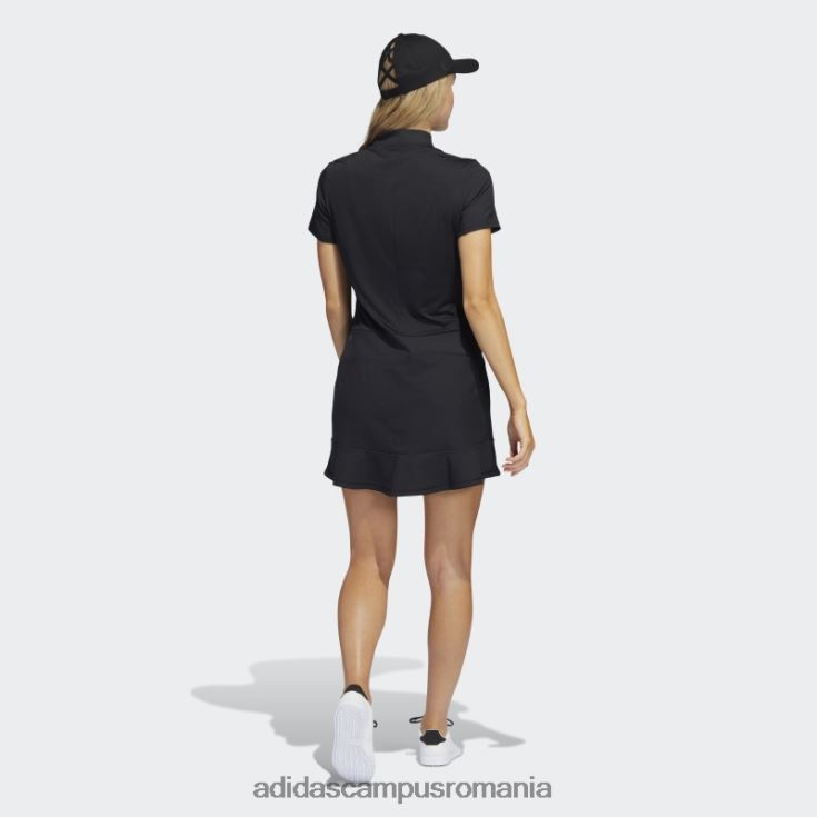 adidas campus romania rochie neagră cu volan femei negru J266N216594