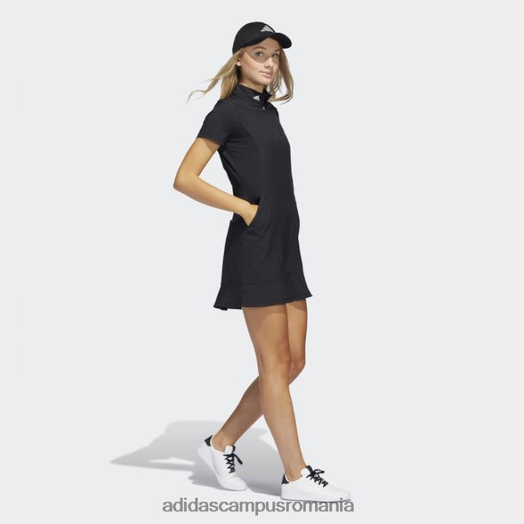 adidas campus romania rochie neagră cu volan femei negru J266N216594