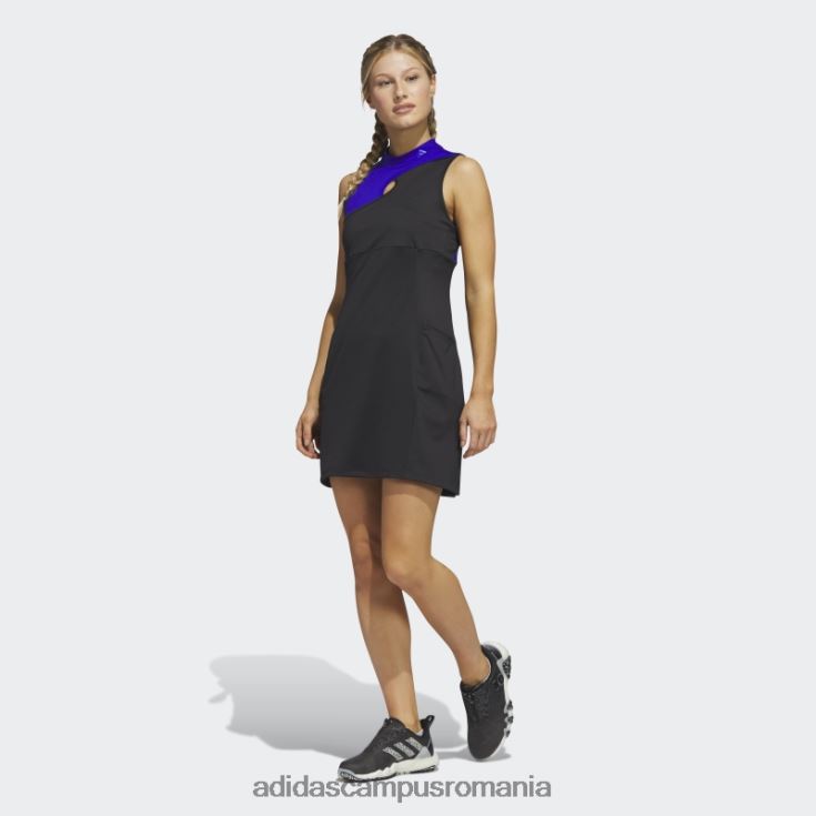 adidas campus romania rochie neagră de golf colorblocked ultimate365 tour femei negru J266N210127