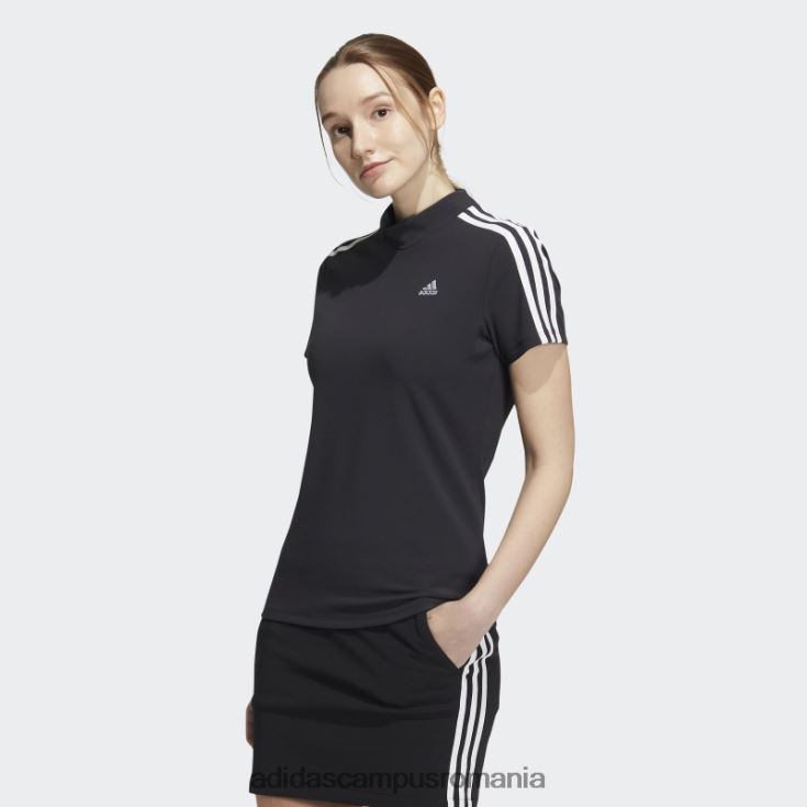 adidas campus romania tricou negru cu 3 dungi femei negru J266N23166