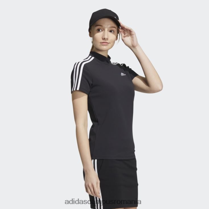 adidas campus romania tricou negru cu 3 dungi femei negru J266N23166