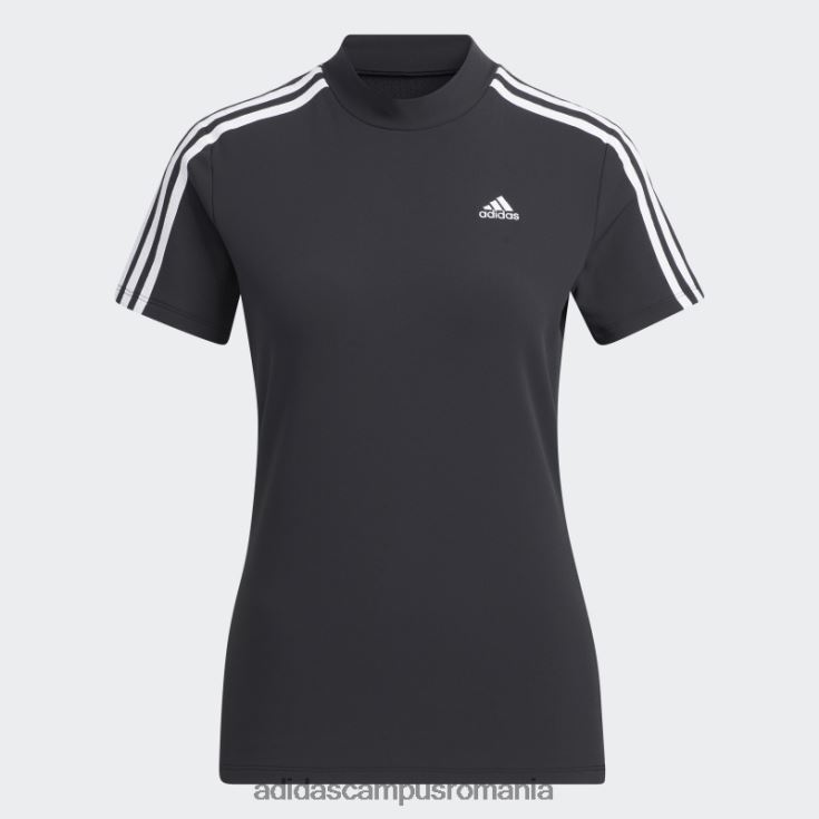 adidas campus romania tricou negru cu 3 dungi femei negru J266N23166