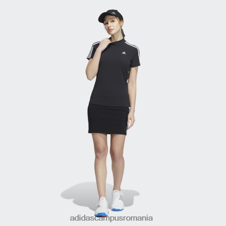 adidas campus romania tricou negru cu 3 dungi femei negru J266N23166